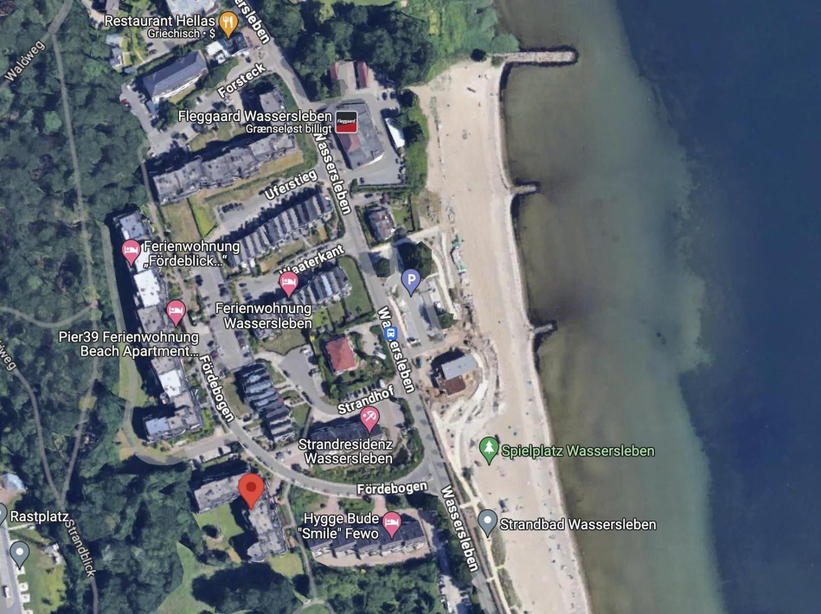 Koje Seaside Apartment Харисле Екстериор снимка